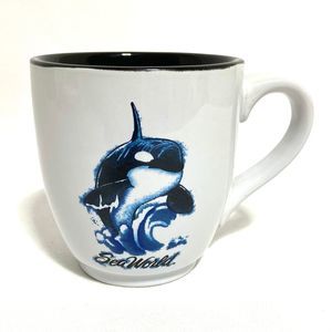 SeaWorld Killer Whale Shamu Orca Coffee Mug Cup